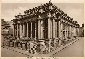 Malta - Valletta - Royal Opera House