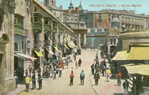 Images Dated 23rd April 2019: Malta - Valletta - Scesa Marina