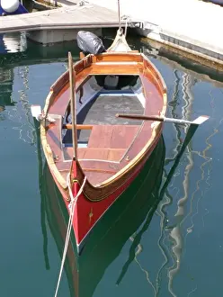 Maltese gondola at the Vittoriosa Waterfront
