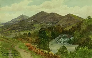 Malvern Hills, Worcestershire, viewed from British Camp