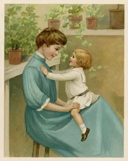 Mamma & I / Ida Waugh