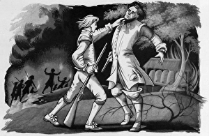 Baynes Gallery: Man Attacking Another Man