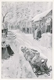 Four Man Bobsleigh 1907