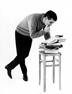 Images Dated 8th November 2011: A Man with Books