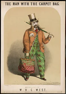 Carpet Collection: Man with Carpet Bag