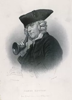 Trumpet Collection: Man with Ear Trumpet C18