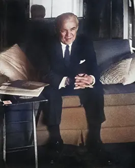 Indoor Prints: man - elderly man - lifestyles - leisure activities