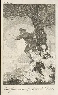 Man Escapes Fire C17Th