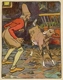 Man with Goat