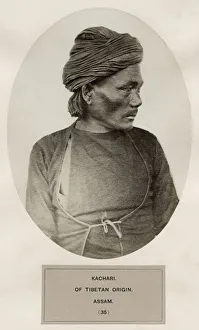 Man of the Kachari tribe, of Tibetan origin, Assam