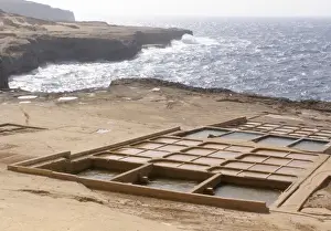 Environmental Prints: Man-made salt pans, Zebbug, Gozo