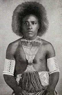 Images Dated 4th September 2018: Man of Mangareva, Gambier Islands, French Polynesia