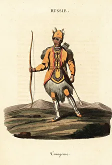 Translator Prints: Man of the nomadic Evenki people, 18th century