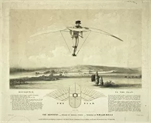 Images Dated 13th June 2012: Man-powered flying machine