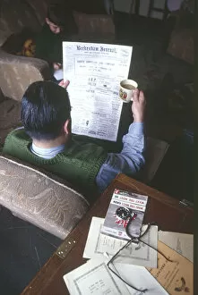 Man Reading 1940S