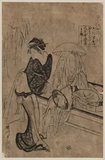 Man resting at a tea shop