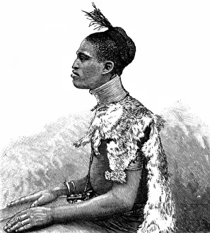 A Man of the Shuli Tribe, Sudan, c. 1887