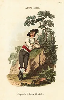 Slovenia Prints: Man of Slovenia, 18th century