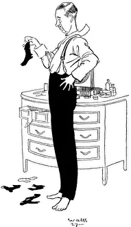 Braces Prints: Man and Socks 1927