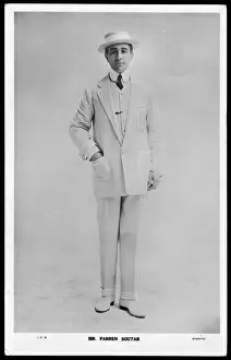 Farren Prints: Man in White Suit C1905