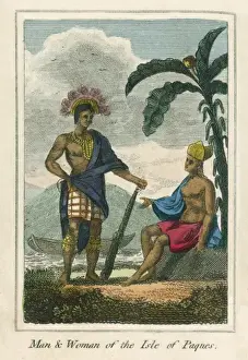 Man and Woman of Easter Island