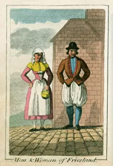Man and Woman of Friesland (Holland)