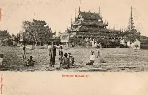Manadalay, Myanmar - Shwe In Bin Kyaung Monastery
