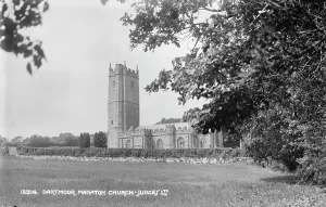 Dartmoor Prints: Manaton Church in Dartmoor