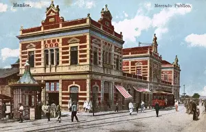 Tramline Prints: Manaus, Amazonas, Brazil- Public Market