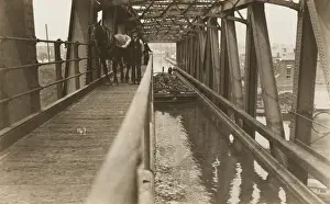 Barton Prints: Manchester Ship Canal - The Barton Swing Aqueduct