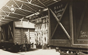 Manchester Ship Canal - Beef Carcasses for London