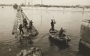 Manchester Ship Canal - The dramatic opening of a new dock