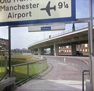 Images Dated 3rd October 2011: Mancunian Way Flyover