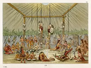 Rite Prints: Mandan Initiation Rite