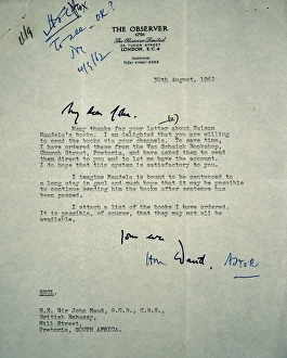 Document Collection: Mandela Arrest