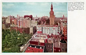 Madison Prints: Manhattan - New York City - Madision Square Garden