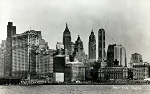 Skyscrapers Prints: The Manhattan Skyline, New York City, NY, USA