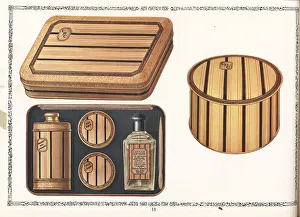 Perfumery Prints: Manicure set from CPC cosmetics, 1927