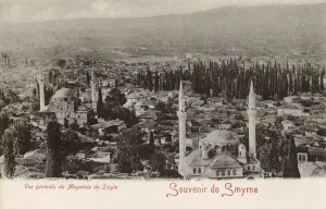 Mosques Prints: Manisa, Turkey - General View over the city
