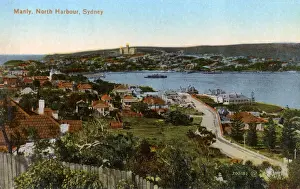 Sydney Prints: Manly Beach, North Harbour, Sydney, NSW, Australia