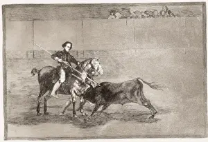 Saragossa Prints: Manly courage of the celebrated Nicolasa Escamilla