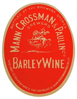 Barley Prints: Mann, Crossman & Paulin Barley Wine