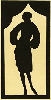 Mannequin Prints: Mannequin in silhouette