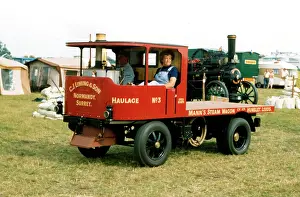 Manns Prints: Mann's Steam Wagon scale replica