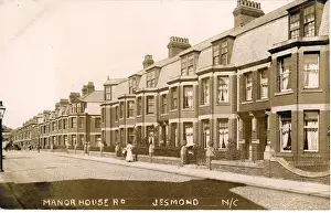 Jesmond Prints: Manor House Road, Jesmond, Northumberland