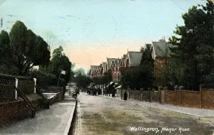 Carshalton Prints: Manor Road, Wallington, Surrey