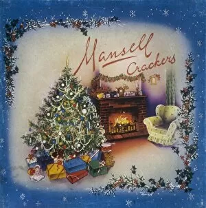 Gifts Collection: Mansell Crackers box label design