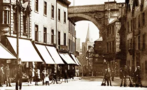 Mansfield Prints: Mansfield Church Street early 1900s