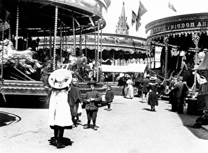 Nottinghamshire Prints: Mansfield Fair early 1900s
