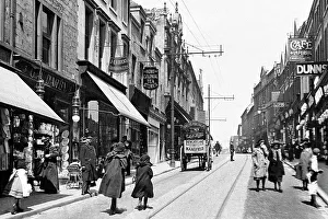Nottinghamshire Prints: Mansfield Leeming Street early 1900s